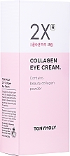 Düfte, Parfümerie und Kosmetik Glättende Augenkonturcreme mit Kollagen - Tony Moly 2X® Collagen Eye Cream