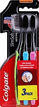 Zahnbürste weich rosa, blau, grün 3 St. - Colgate Toothbrush — Bild N1