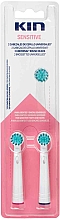 Ersatz-Zahnbürstenkopf für Schallzahnbürste - Kin Sensitive Electric Toothbrush Replacement — Bild N1