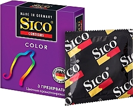 Düfte, Parfümerie und Kosmetik Kondomen Color 3 St. - Sico