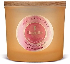 Duftkerze im Glas Rosenfreude - Flagolie Fragranced Candle Rose Joy — Bild N1