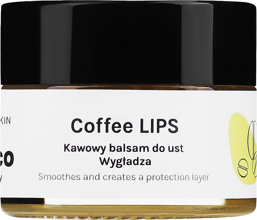 Lippenbalsam Kaffee - Hello Eco Coffee Lip Balm — Bild N1