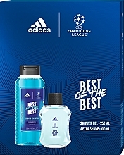 Düfte, Parfümerie und Kosmetik Adidas UEFA 9 Best Of The Best - Duftset (After Shave Lotion 100ml + Duschgel 250ml) 