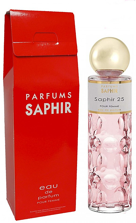 Saphir Parfums Saphir 25 Pour Femme - Eau de Parfum — Bild N1