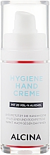 Pflegende und rückfettende Handcreme gegen Bakterien - Alcina Hygiene Hand Creme — Bild N1