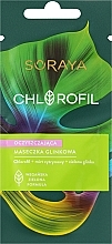 Düfte, Parfümerie und Kosmetik Reinigende Tonmaske - Soraya Chlorofil Cleansing Clay Mask