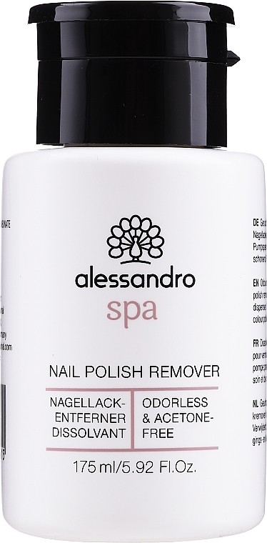 Aceton- und duftfreier Nagellackentferner - Alessandro International Spa Nail Polish Remover — Bild N1