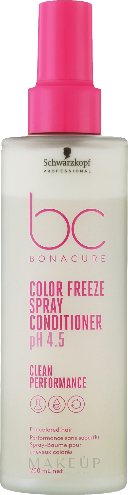 Spray-Conditioner für coloriertes Haar - Schwarzkopf Professional Bonacure Color Freeze Spray Conditioner pH 4.5 — Bild 200 ml