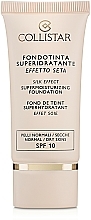 Düfte, Parfümerie und Kosmetik Feuchtigkeitsspendende Foundation LSF 10 - Collistar Silk Effect Supermoisturizing Foundation
