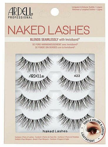 Künstliche Wimpernbüschel 8 St. - Ardell Naked Lashes 422 — Bild N1