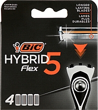 Düfte, Parfümerie und Kosmetik Ersatzklingen 4 St. - Bic Flex 5 Hybrid