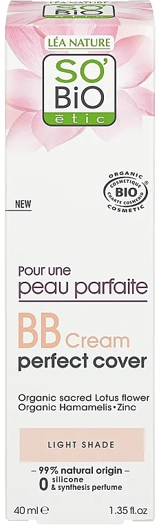 BB-Creme - So'Bio Etic BB Cream Perfect Cover — Bild N1