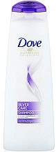 GESCHENK! Shampoo für graues und blondes Haar - Dove Nutritive Solutions Silver Care — Bild N1
