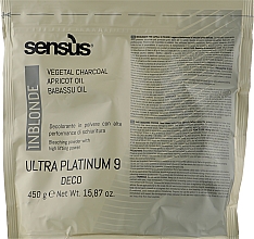 Bleichpulver 9 Töne - Sensus InBlonde Deco Ultra Platinum 9 Bleaching Powder — Bild N1