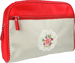 Kosmetiktasche Mandala 98161 rot-grau - Top Choice — Bild N1