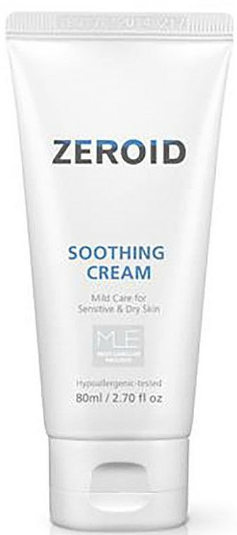 Intensivcreme für trockene und strapazierte Haut mit Ceramiden und Squalan - Zeroid Intensive Cream — Bild N1