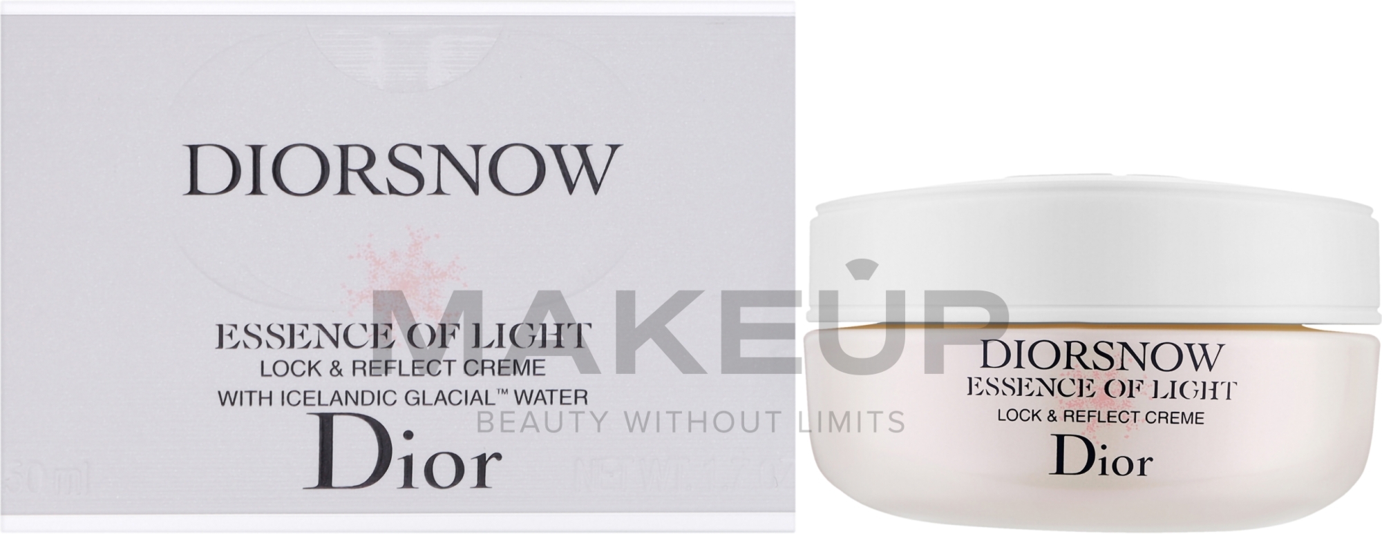 Anti-Aging Gesichtscreme - Dior Diorsnow Essence of Light Cream Lock & Reflect Creme — Bild 50 ml