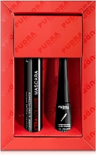 Set - Pudra Cosmetics Try It Kit (mascara/10ml + pencil/3ml) — Bild N2