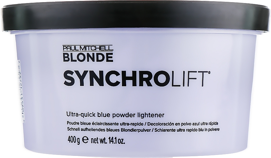 Schnellaufhellendes blaues Blondierpulver - Paul Mitchell Synchro Lift — Bild N1