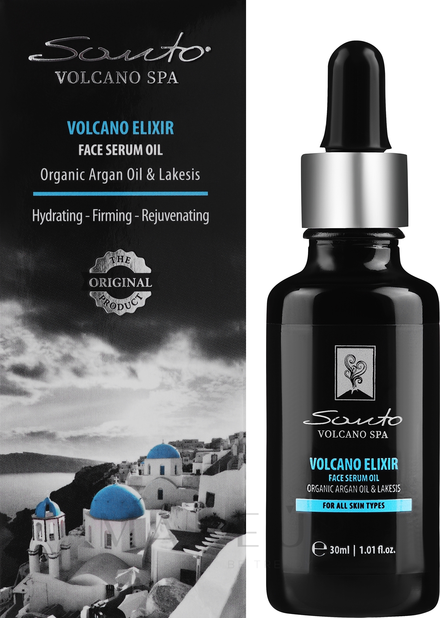 Elixier-Serum für Gesicht und Dekolleté - Santo Volcano Spa Elixir-Serum  — Bild 30 ml