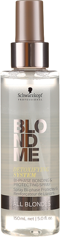 Zwei-Phasen Schützender Haarspray - Schwarzkopf Professional BlondMe Bi-Phase Bonding & Protection Spray — Bild N1