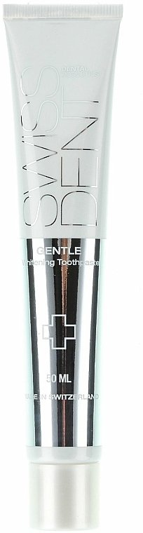 Aufhellende Zahnpasta für empfindliche Zähne Gentle - SWISSDENT Gentle Whitening Toothpaste — Bild N2