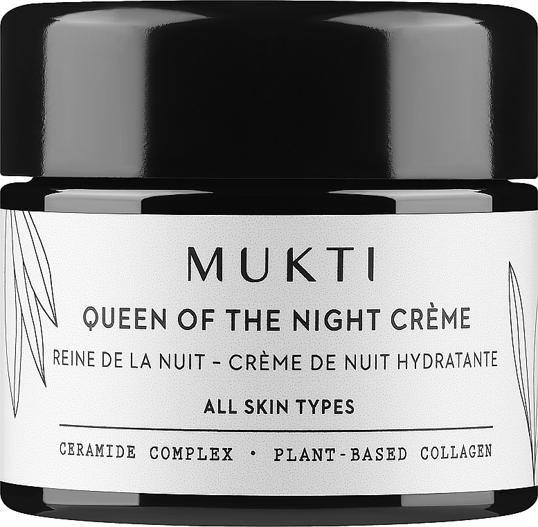 Gesichtscreme Königin der Nacht - Mukti Organics Queen of the Night Creme  — Bild N1