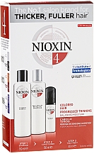 Düfte, Parfümerie und Kosmetik Haarset - Nioxin Hair System System 4 Kit (Shampoo/150ml + Haarspülung/150ml + Haarmaske/40ml)