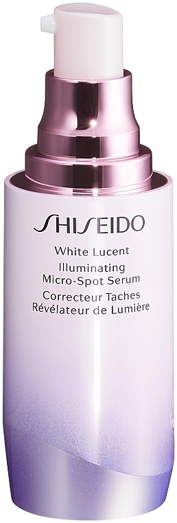 Aufhellendes Anti-Aging Gesichtsserum gegen Pigmentflecken - Shiseido White Lucent Illuminating Micro-Spot Serum — Bild N2