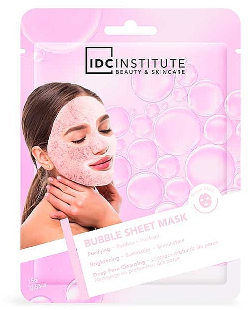 Maske für das Gesicht - IDC Institute Bubble Face Mask Pink — Bild N1