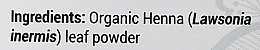 Henna-Pulver zum Haarefärben - Indus Valley Bio Organic Henna Leaf Powder — Bild N4
