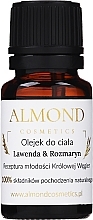 Düfte, Parfümerie und Kosmetik GESCHENK! Körper- und Massageöl Lavendel und Rosmarin - Almond Cosmetics (Mini) 