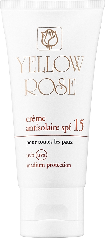 Sonnenschutzcreme für das Gesicht LSF 15 - Yellow Rose Creme Antisolaire SPF 15 — Bild N1