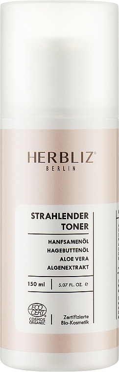 Strahlender Toner mit Aloe Vera - Herbliz — Bild N1