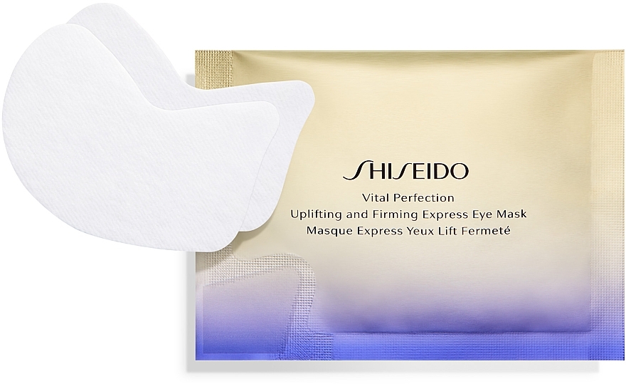 Straffende Express-Maske für die Augenpartie mit Retinol und Lifting-Effekt - Shiseido Vital Perfection Uplifting & Firming Express Eye Mask — Bild N2