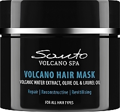 Düfte, Parfümerie und Kosmetik Haarmaske - Santo Volcano Spa Hair Mask