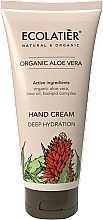 Handcreme mit Aloe Vera - Ecolatier Hand Cream Deep Hydration Organic Aloe Vera — Bild N1