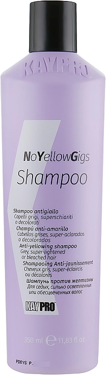 Shampoo gegen Gelbstich - KayPro NoYellowGigs Shampoo — Bild N1