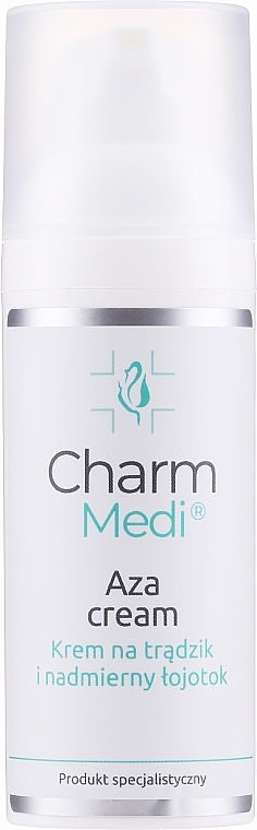 Creme gegen Akne und übermäßige Seborrhoe - Charmine Rose Charm Medi Aza Cream — Bild N2