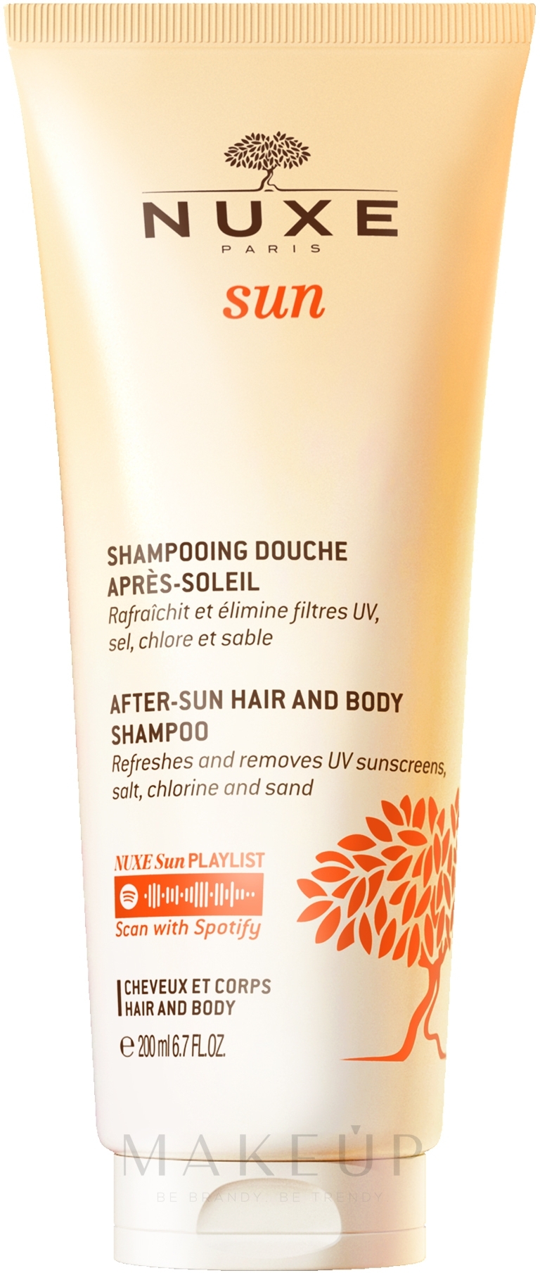 2in1 After Sun Duschgel und Shampoo - Nuxe Sun Care After Sun Shampoo Nuxe Body And Hair Shower — Bild 200 ml