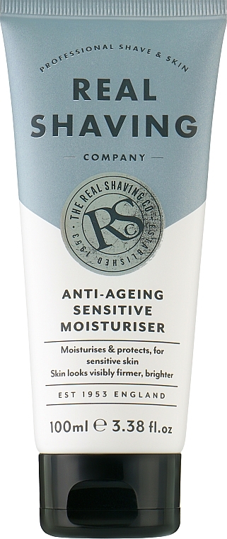 Anti-Aging Gesichtscreme für empfindliche Haut - The Real Shaving Co. Anti-Ageing Sensitive Moisturiser — Bild N1