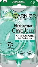 Düfte, Parfümerie und Kosmetik Augenpatches mit Hyaluronsäure - Garnier Skin Naturals Hyaluronic Cryo Jelly