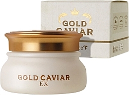 Düfte, Parfümerie und Kosmetik Pflegende Anti-Falten-Creme mit Kaviar- und Goldextrakt - Skinfood Gold Caviar Ex Cream