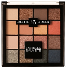 Düfte, Parfümerie und Kosmetik Lidschatten-Palette - Gabriella Salvete Palette 16 Shades