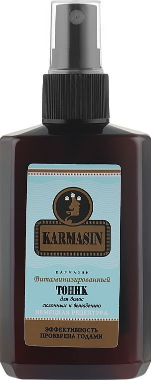 Tonikum gegen Haarausfall mit Vitaminen - Pharma Group Laboratories Karmasin Toner Hair  — Bild N2