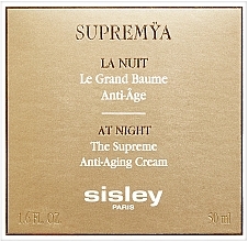 Anti-Aging-Gesichtscreme für die Nacht - Sisley Supremya The Supreme Night Anti-Aging Cream — Bild N3
