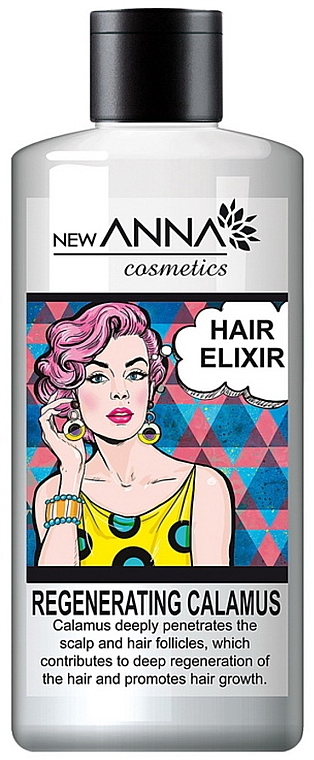 Regenerierendes Haarelixier mit Kalmus - New Anna Cosmetics Hair Elixir Regenerating Calamus — Bild N1