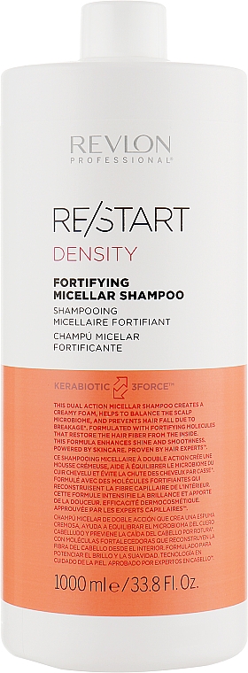 Stärkendes Mizellen-Shampoo - Revlon Professional Restart Density Fortifying Micellar Shampoo — Bild N3