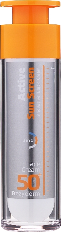 Feuchtigkeitsspendende Anti-Aging Sonnenschutzcreme für das Gesicht mit SPF 50+ - Frezyderm Active Sun Screen Face Cream Spf50+ — Bild N2