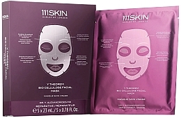 Düfte, Parfümerie und Kosmetik Beruhigende Gesichtsmaske - 111SKIN Y Theorem Bio Cellulose Facial Mask Box
